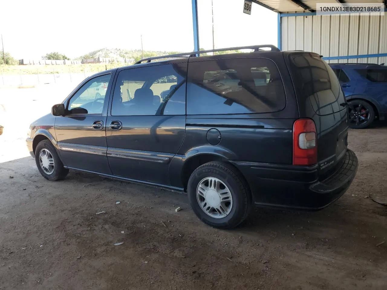 2003 Chevrolet Venture Luxury VIN: 1GNDX13E83D218685 Lot: 70247624