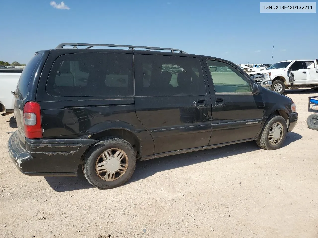 2003 Chevrolet Venture Luxury VIN: 1GNDX13E43D132211 Lot: 71679734