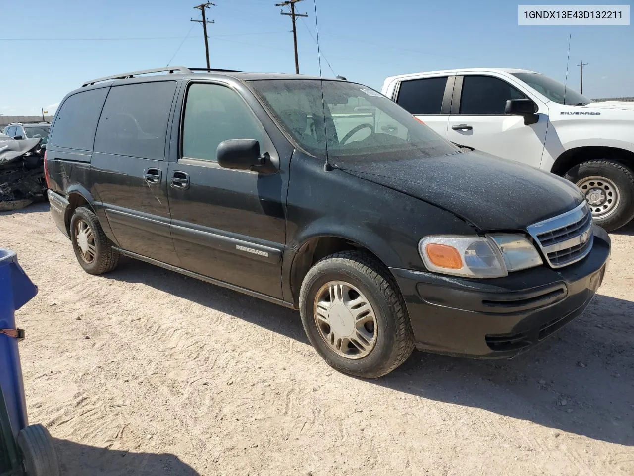 2003 Chevrolet Venture Luxury VIN: 1GNDX13E43D132211 Lot: 71679734