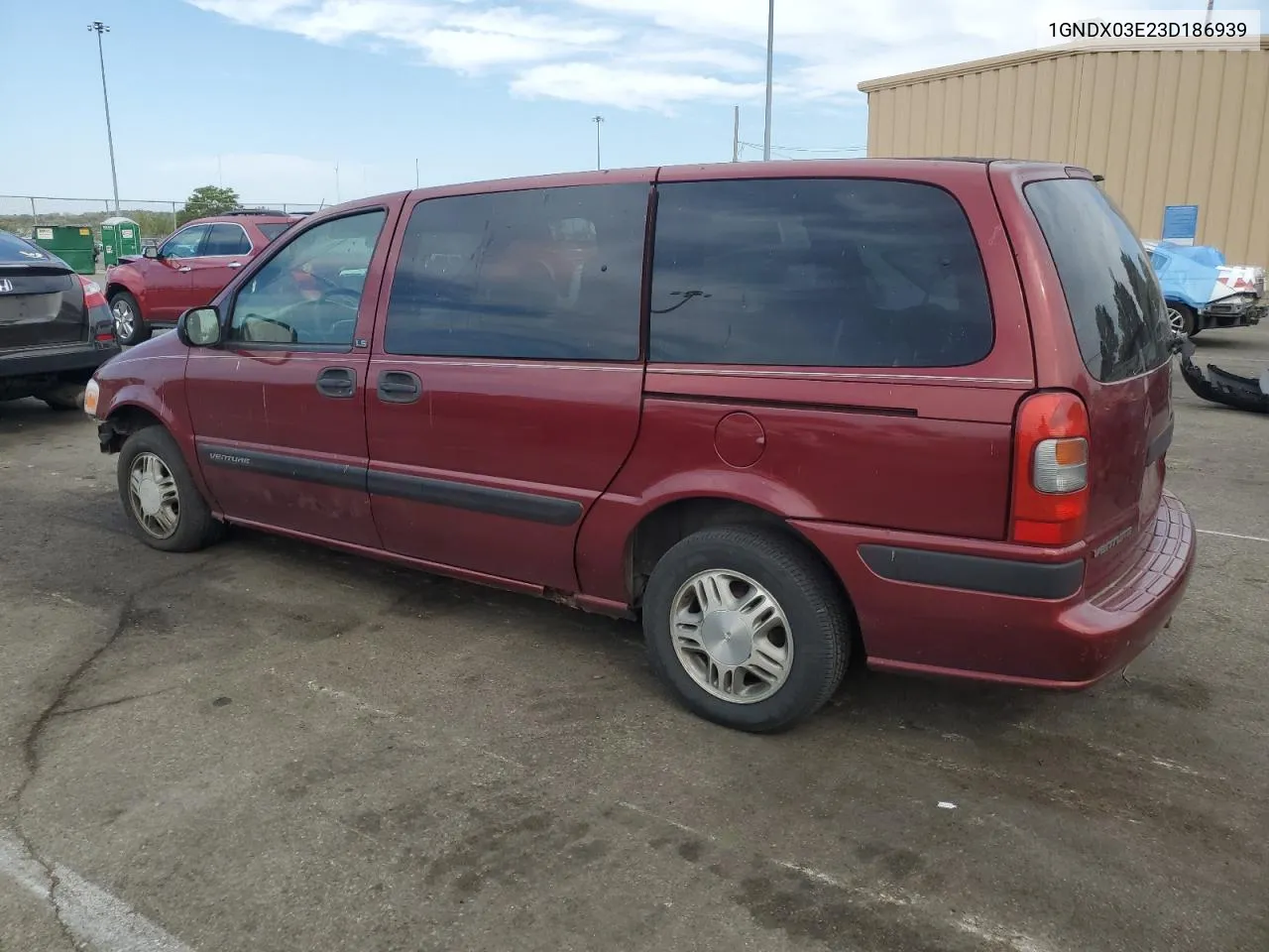 1GNDX03E23D186939 2003 Chevrolet Venture