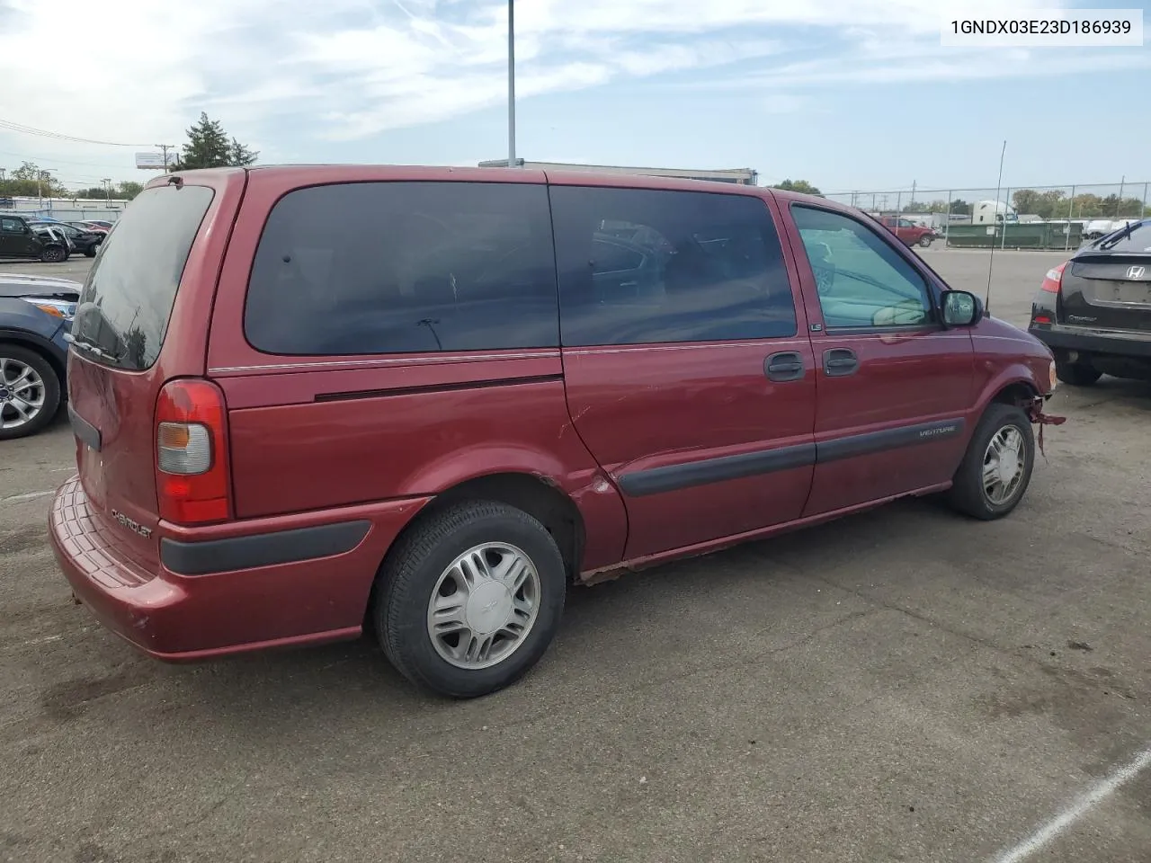 1GNDX03E23D186939 2003 Chevrolet Venture