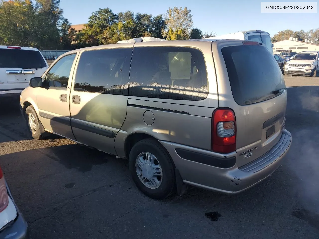 1GNDX03E23D302043 2003 Chevrolet Venture