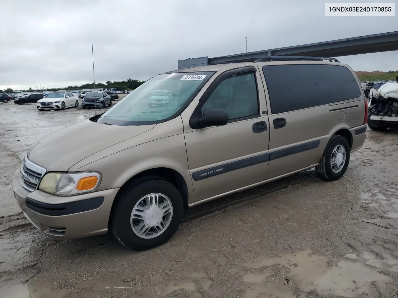 1GNDX03E24D170855 2004 Chevrolet Venture