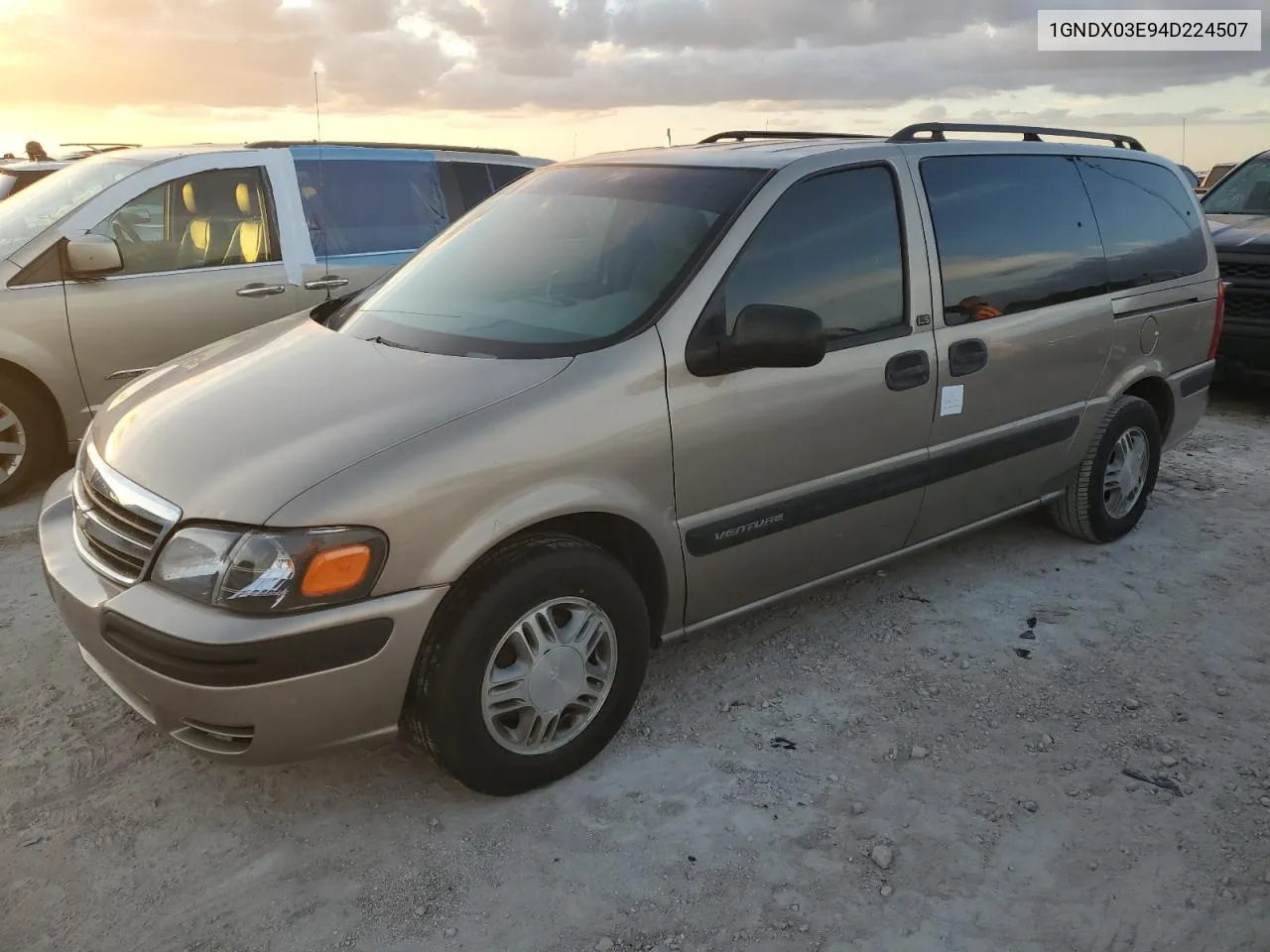 1GNDX03E94D224507 2004 Chevrolet Venture