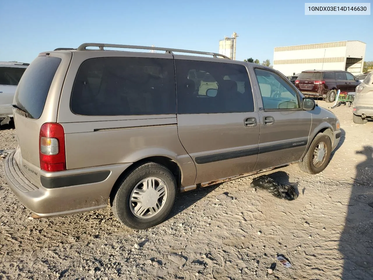 2004 Chevrolet Venture VIN: 1GNDX03E14D146630 Lot: 75934244