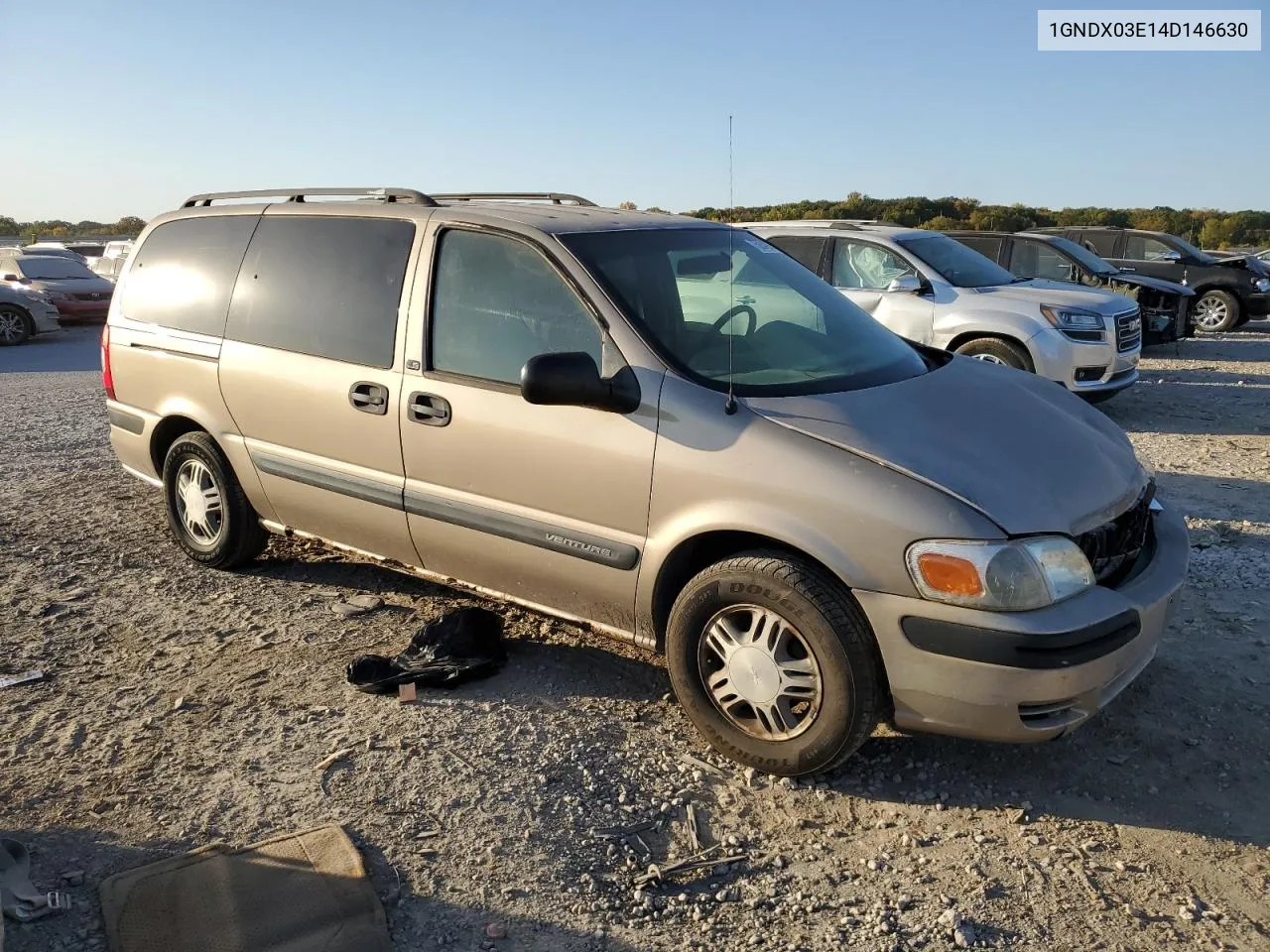 2004 Chevrolet Venture VIN: 1GNDX03E14D146630 Lot: 75934244