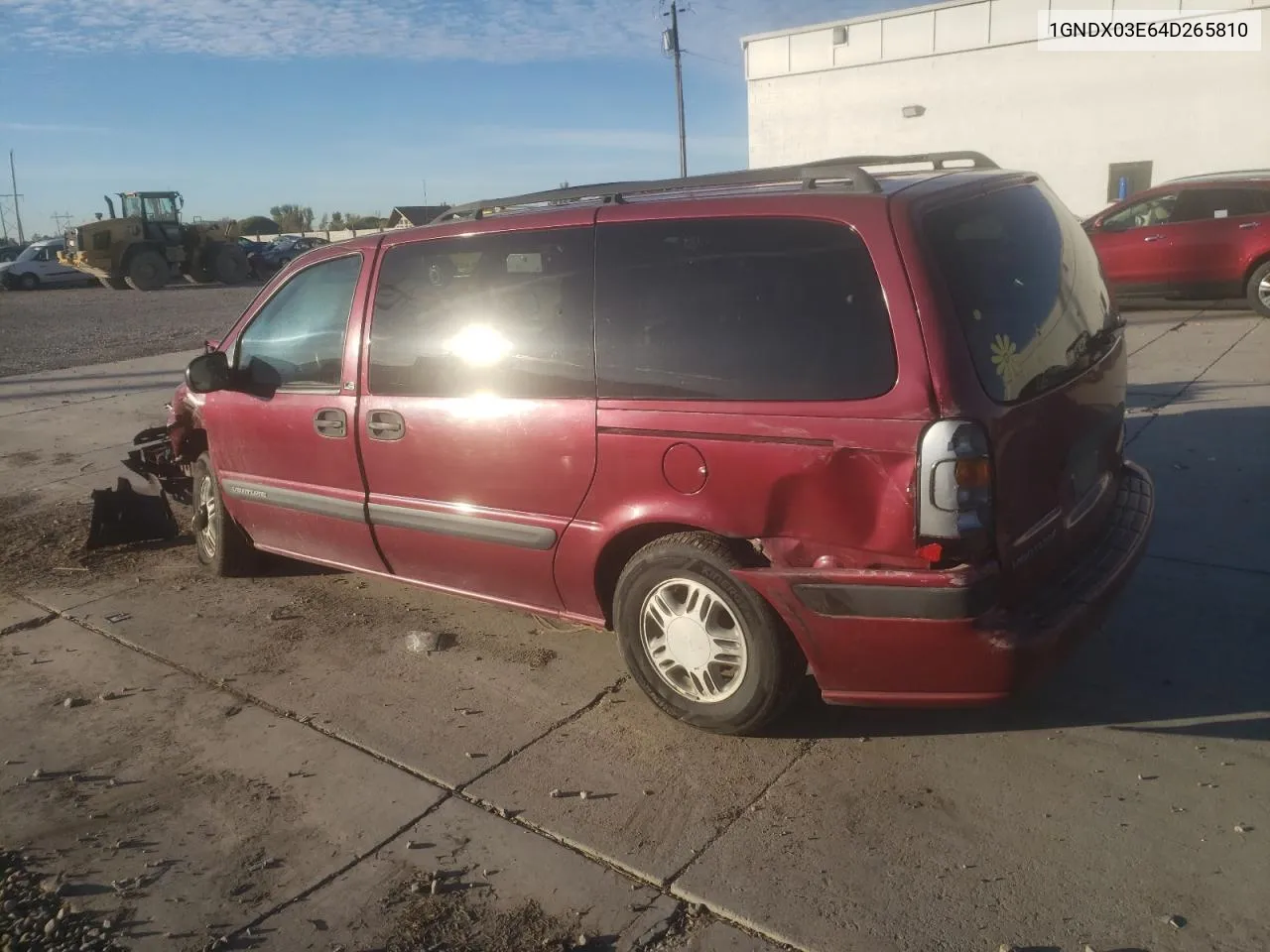 1GNDX03E64D265810 2004 Chevrolet Venture