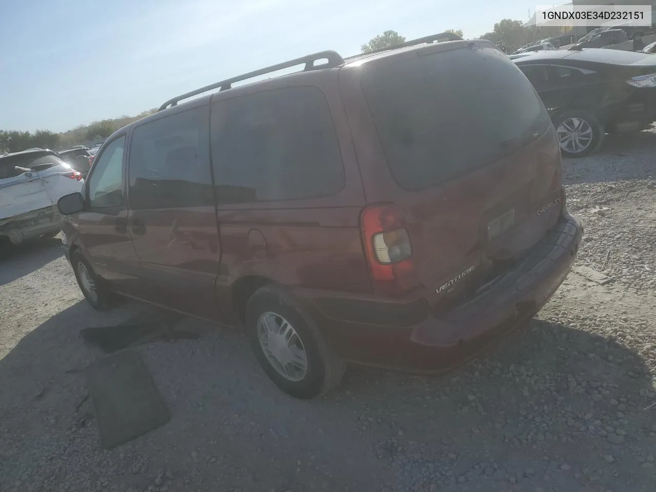 1GNDX03E34D232151 2004 Chevrolet Venture