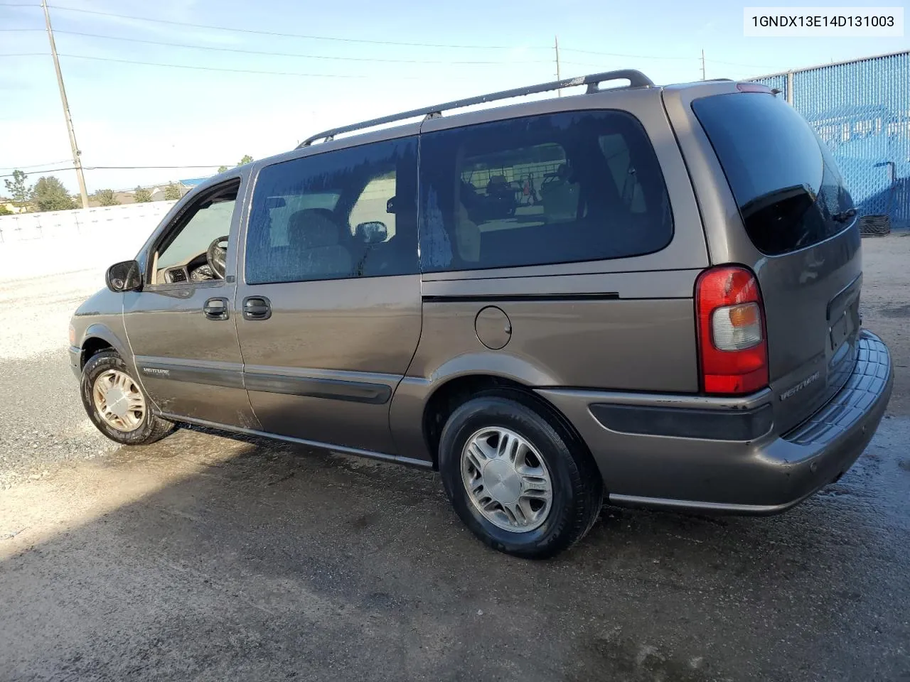 2004 Chevrolet Venture Luxury VIN: 1GNDX13E14D131003 Lot: 80099484