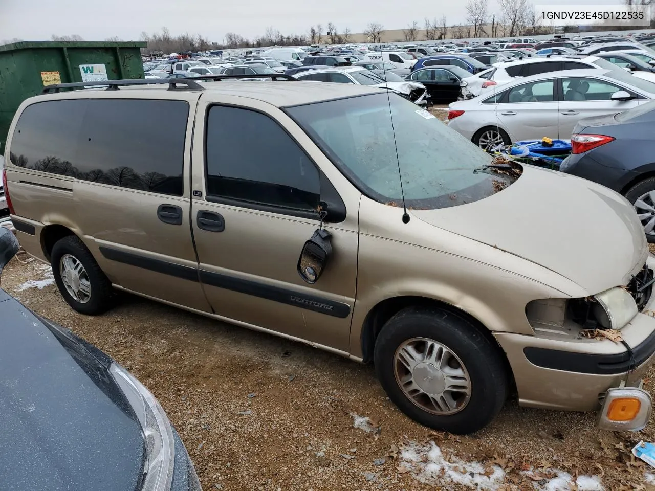 1GNDV23E45D122535 2005 Chevrolet Venture Ls