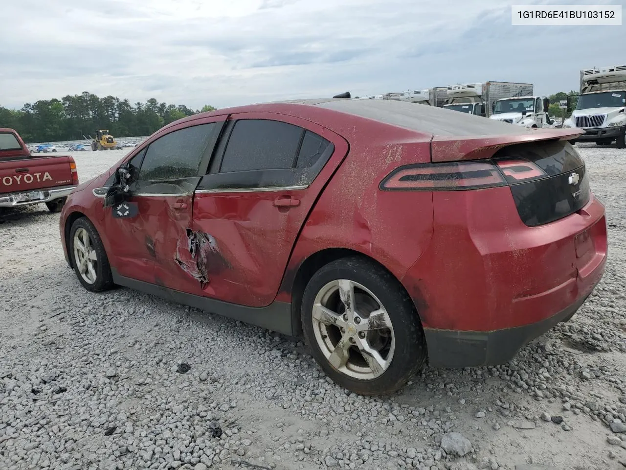 2011 Chevrolet Volt VIN: 1G1RD6E41BU103152 Lot: 51154344