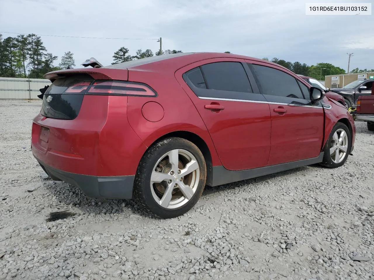 2011 Chevrolet Volt VIN: 1G1RD6E41BU103152 Lot: 51154344