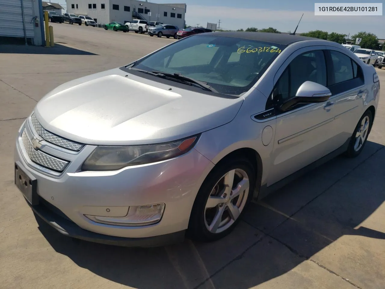 2011 Chevrolet Volt VIN: 1G1RD6E42BU101281 Lot: 66031264