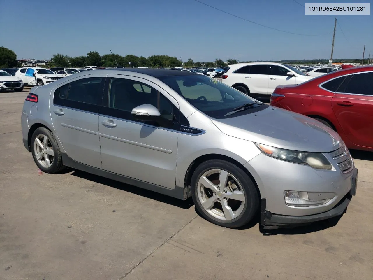 2011 Chevrolet Volt VIN: 1G1RD6E42BU101281 Lot: 66031264