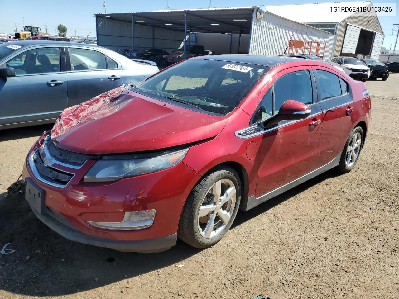 2011 Chevrolet Volt VIN: 1G1RD6E41BU103426 Lot: 67977964