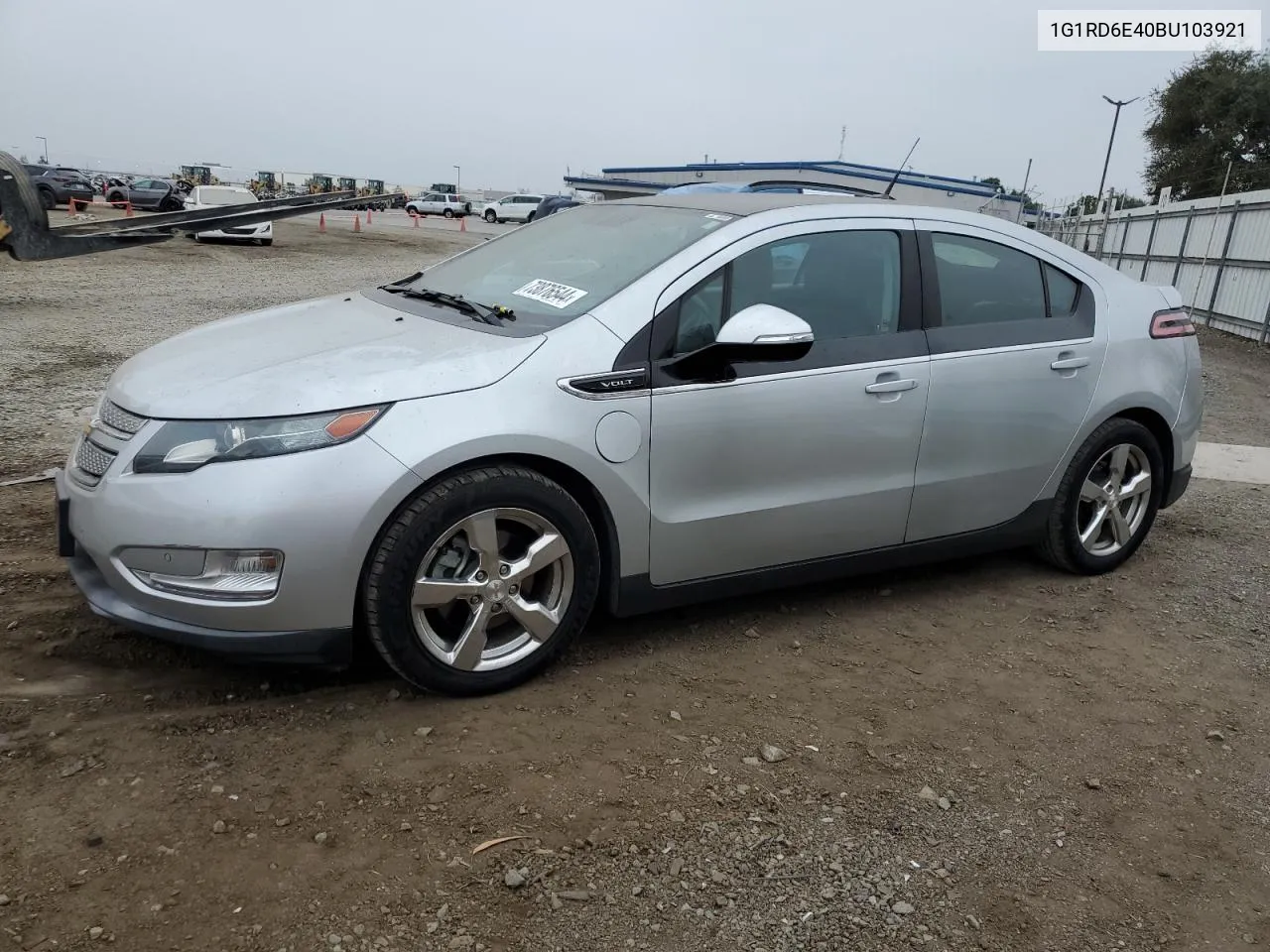 2011 Chevrolet Volt VIN: 1G1RD6E40BU103921 Lot: 73876544