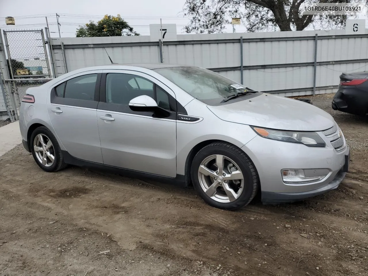 2011 Chevrolet Volt VIN: 1G1RD6E40BU103921 Lot: 73876544