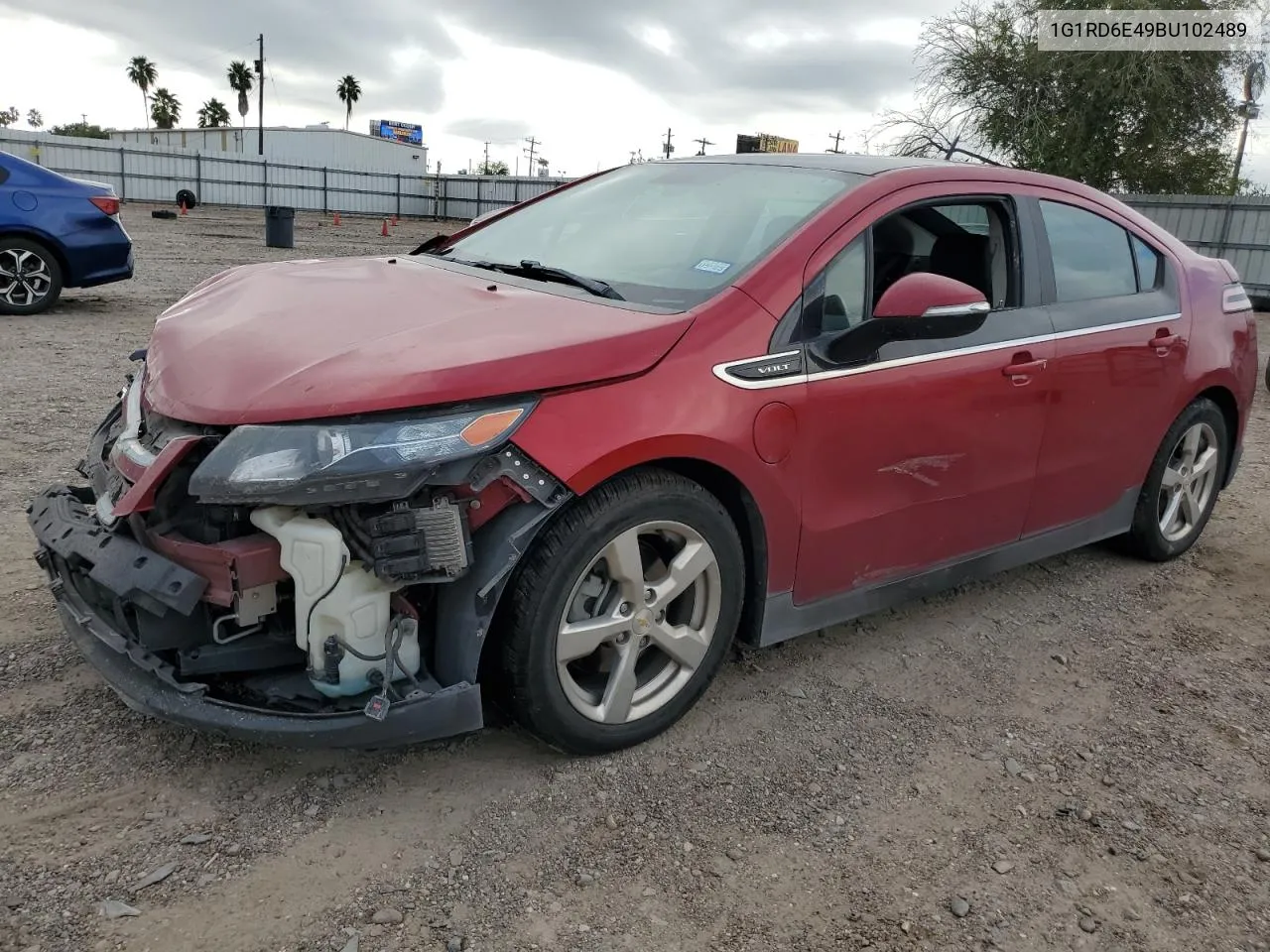 2011 Chevrolet Volt VIN: 1G1RD6E49BU102489 Lot: 74632964