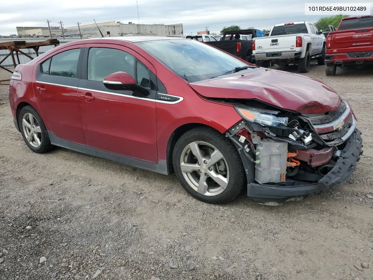 2011 Chevrolet Volt VIN: 1G1RD6E49BU102489 Lot: 74632964