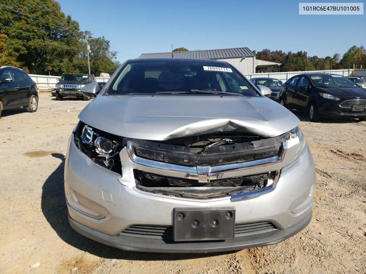 2011 Chevrolet Volt VIN: 1G1RC6E47BU101005 Lot: 76943174