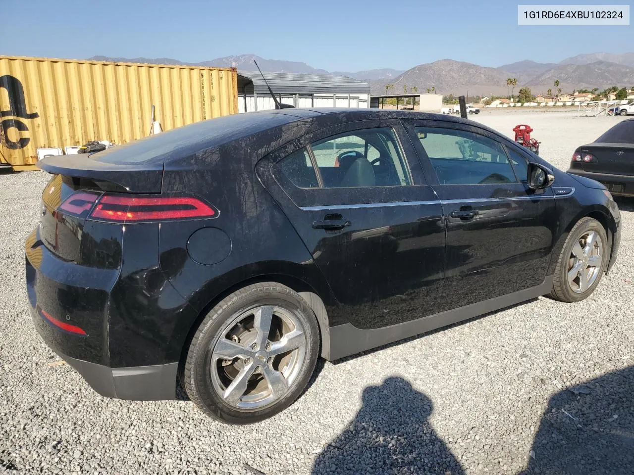 2011 Chevrolet Volt VIN: 1G1RD6E4XBU102324 Lot: 78093494