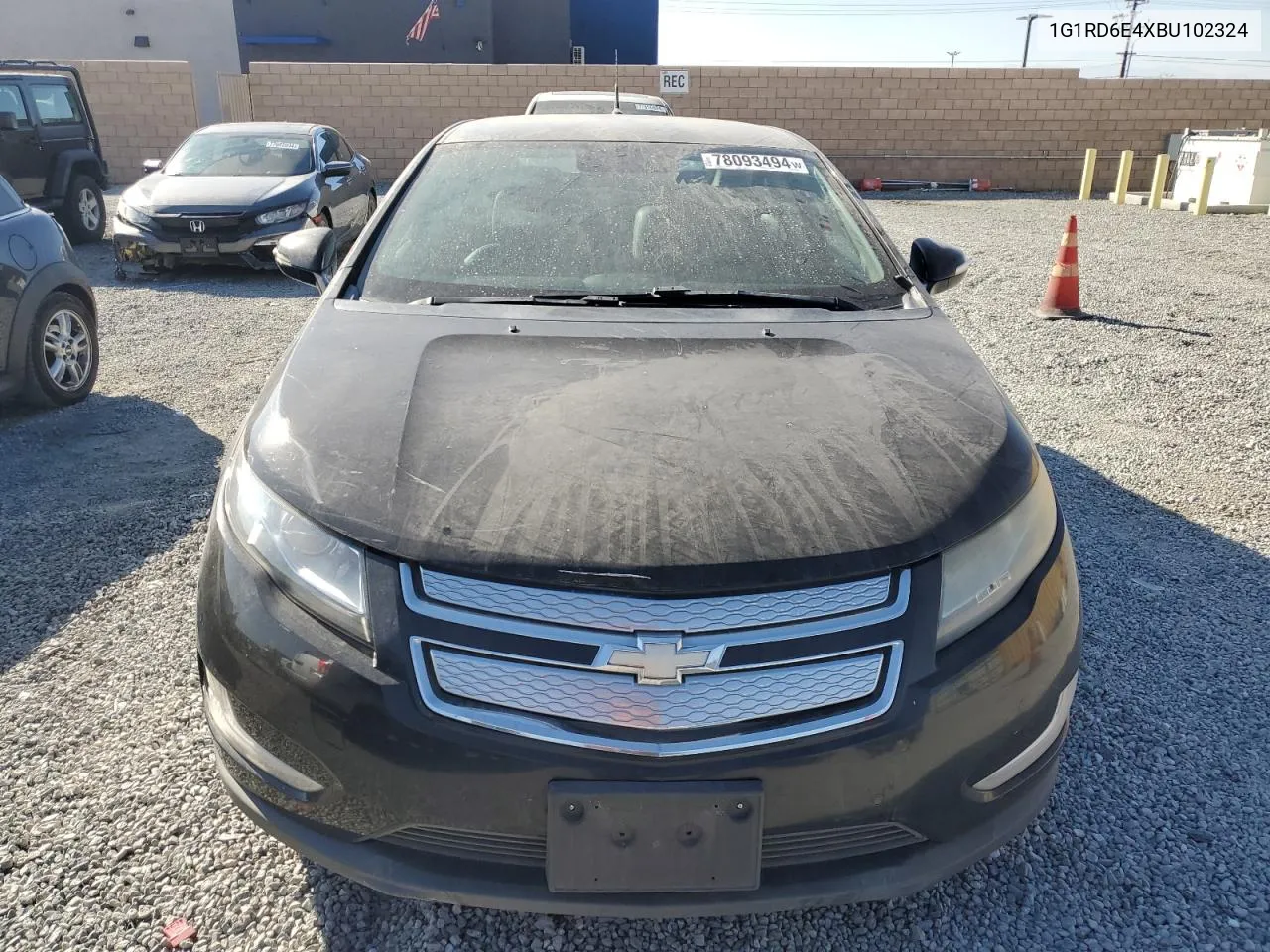 2011 Chevrolet Volt VIN: 1G1RD6E4XBU102324 Lot: 78093494