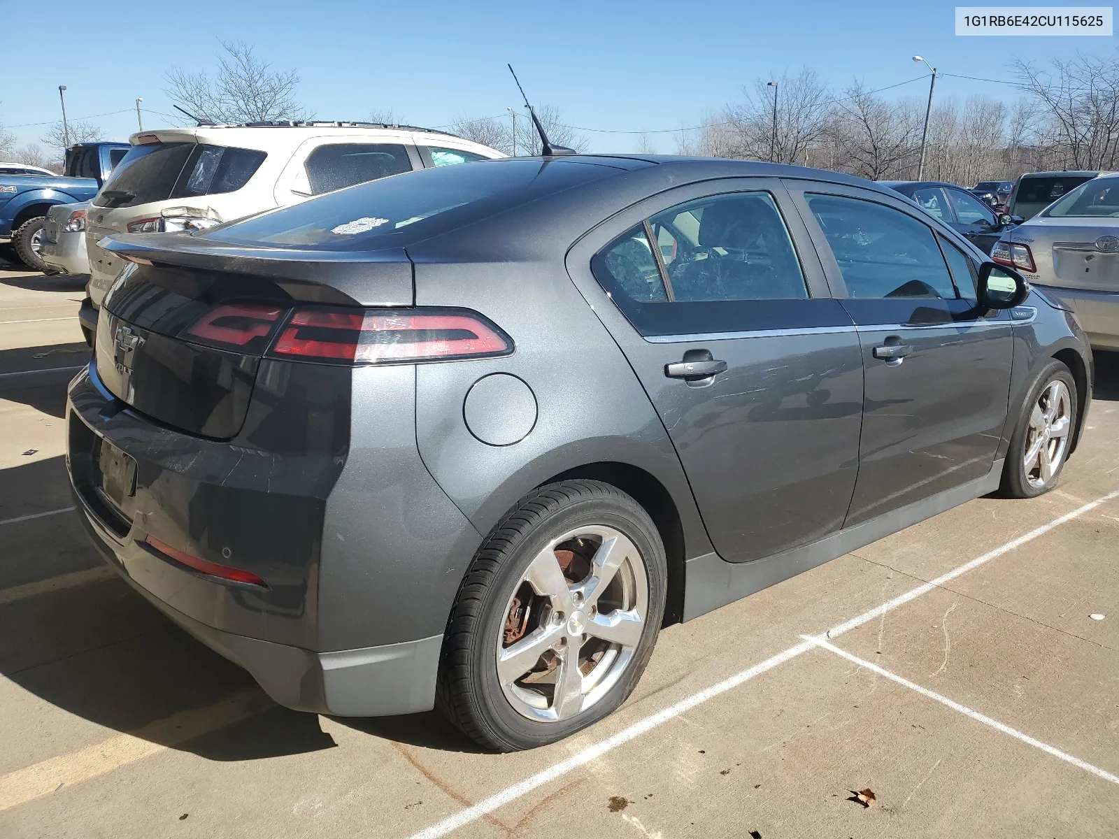 2012 Chevrolet Volt VIN: 1G1RB6E42CU115625 Lot: 43337784