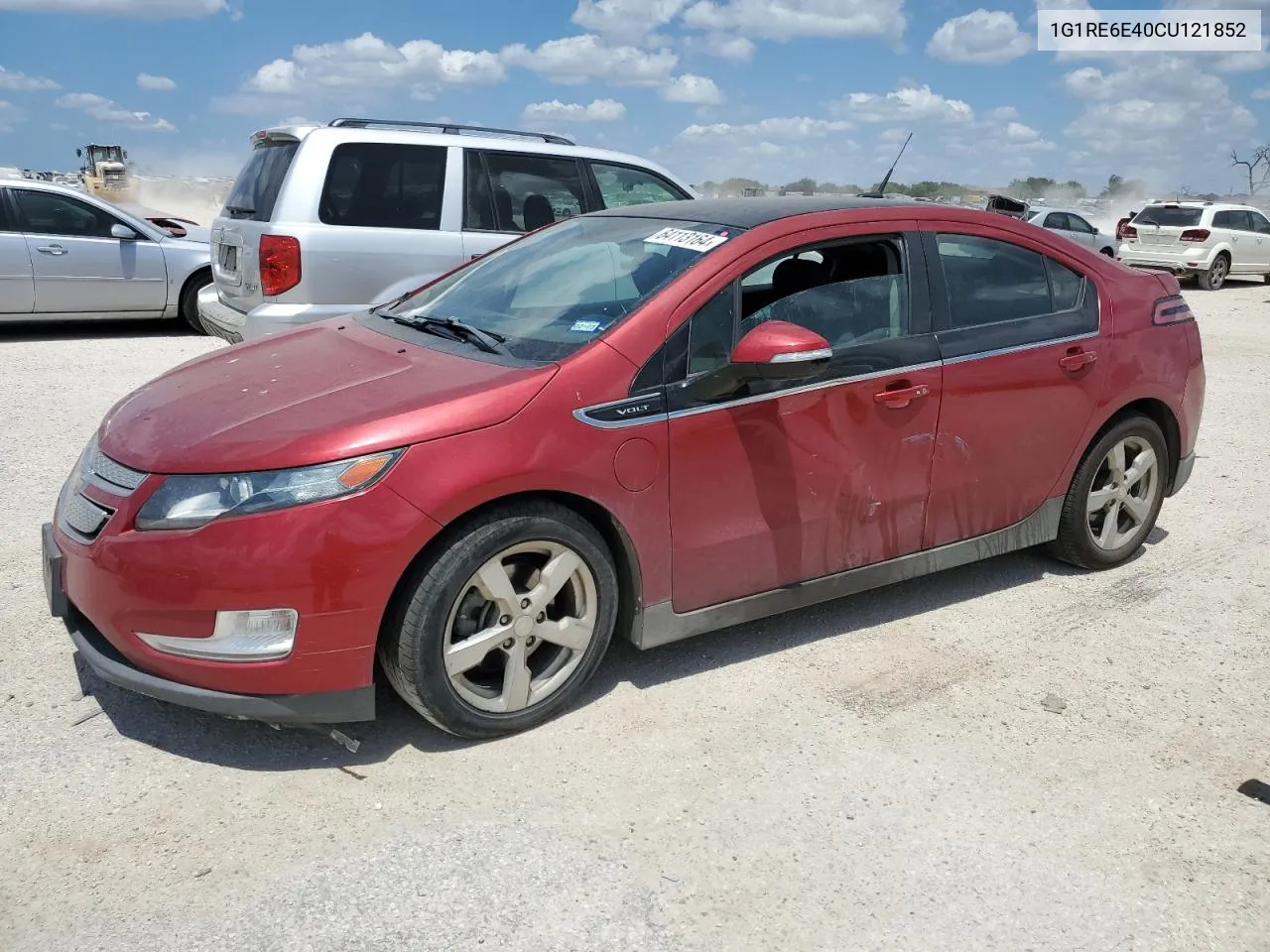 2012 Chevrolet Volt VIN: 1G1RE6E40CU121852 Lot: 64113164