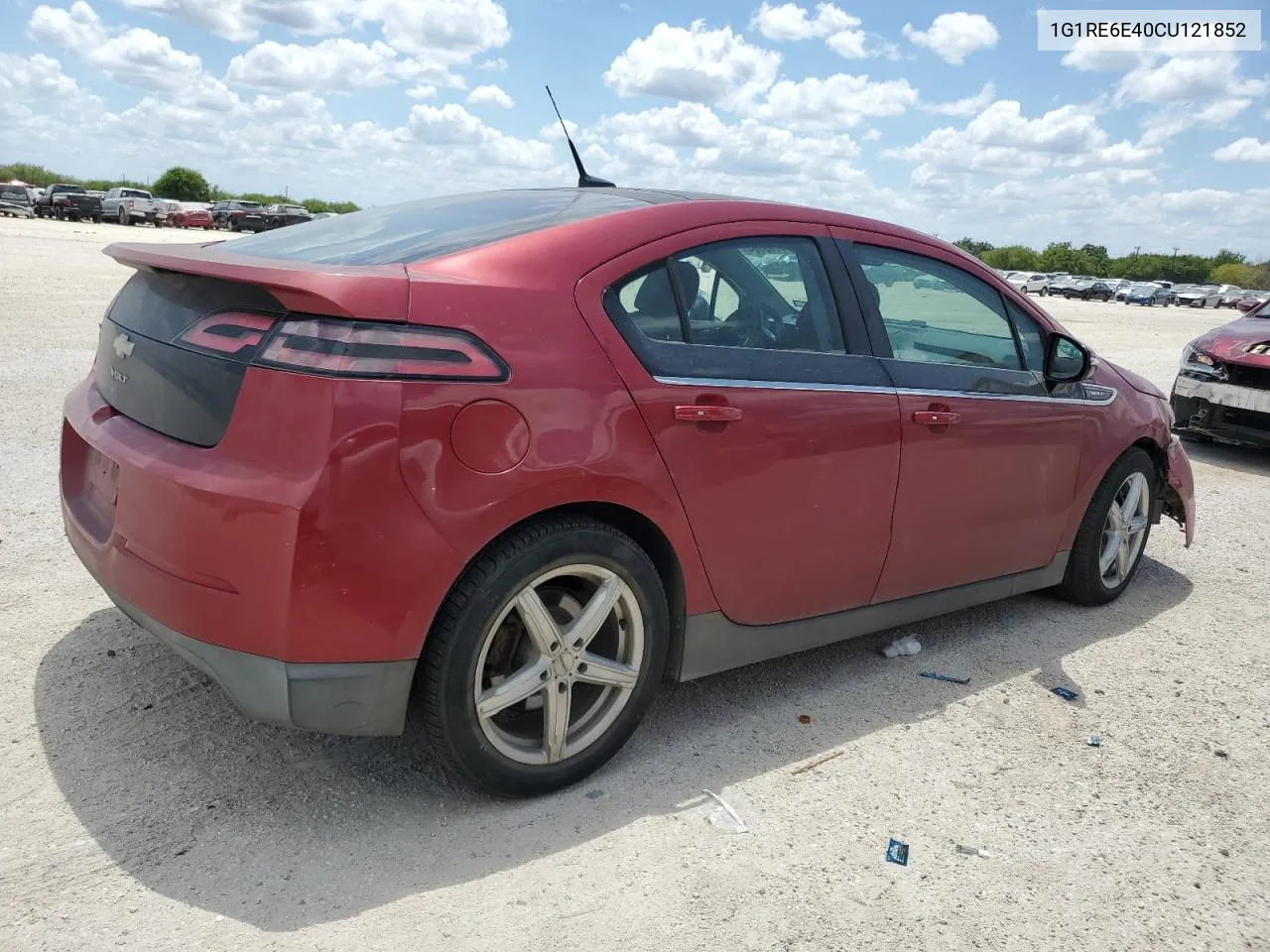 1G1RE6E40CU121852 2012 Chevrolet Volt