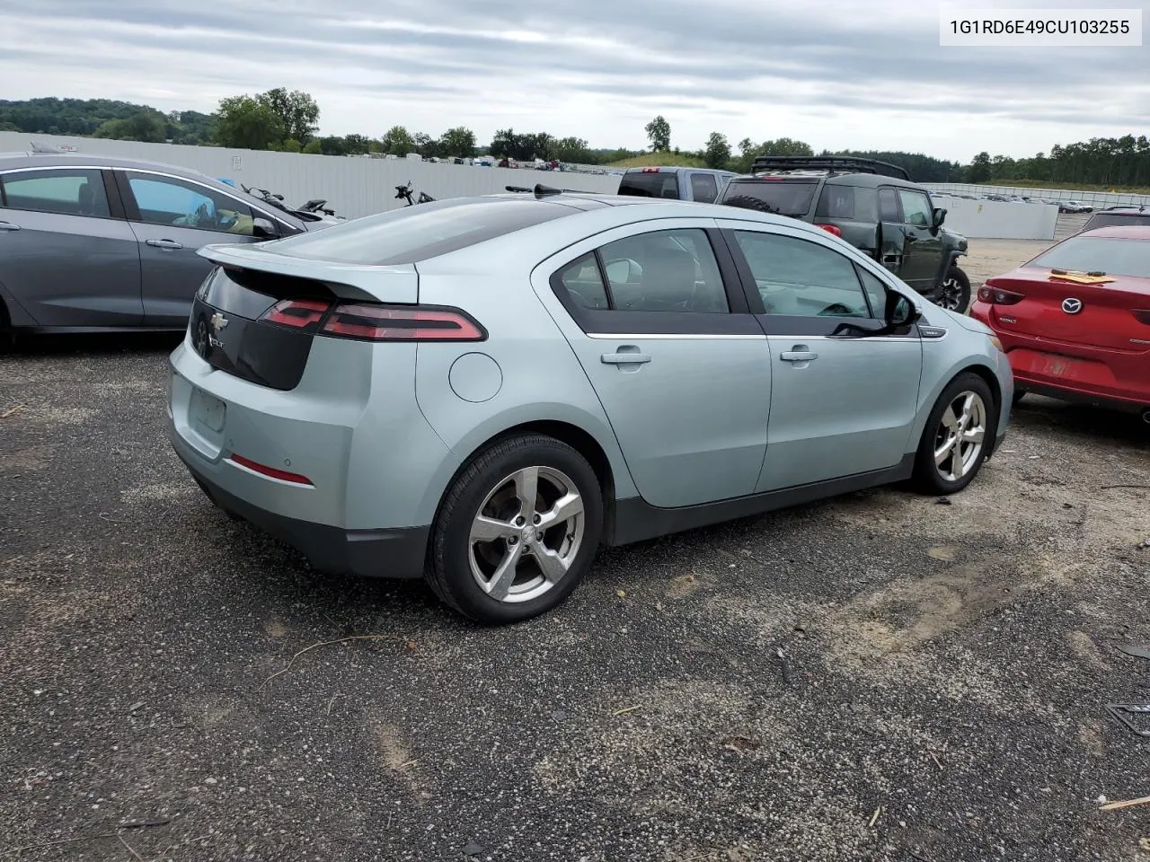 2012 Chevrolet Volt VIN: 1G1RD6E49CU103255 Lot: 66600474