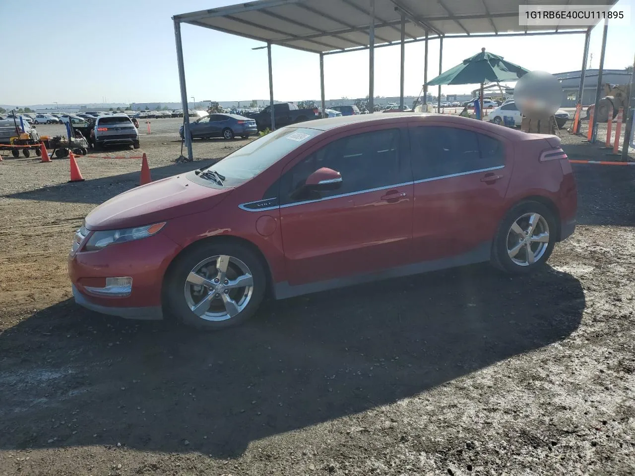 2012 Chevrolet Volt VIN: 1G1RB6E40CU111895 Lot: 66806094