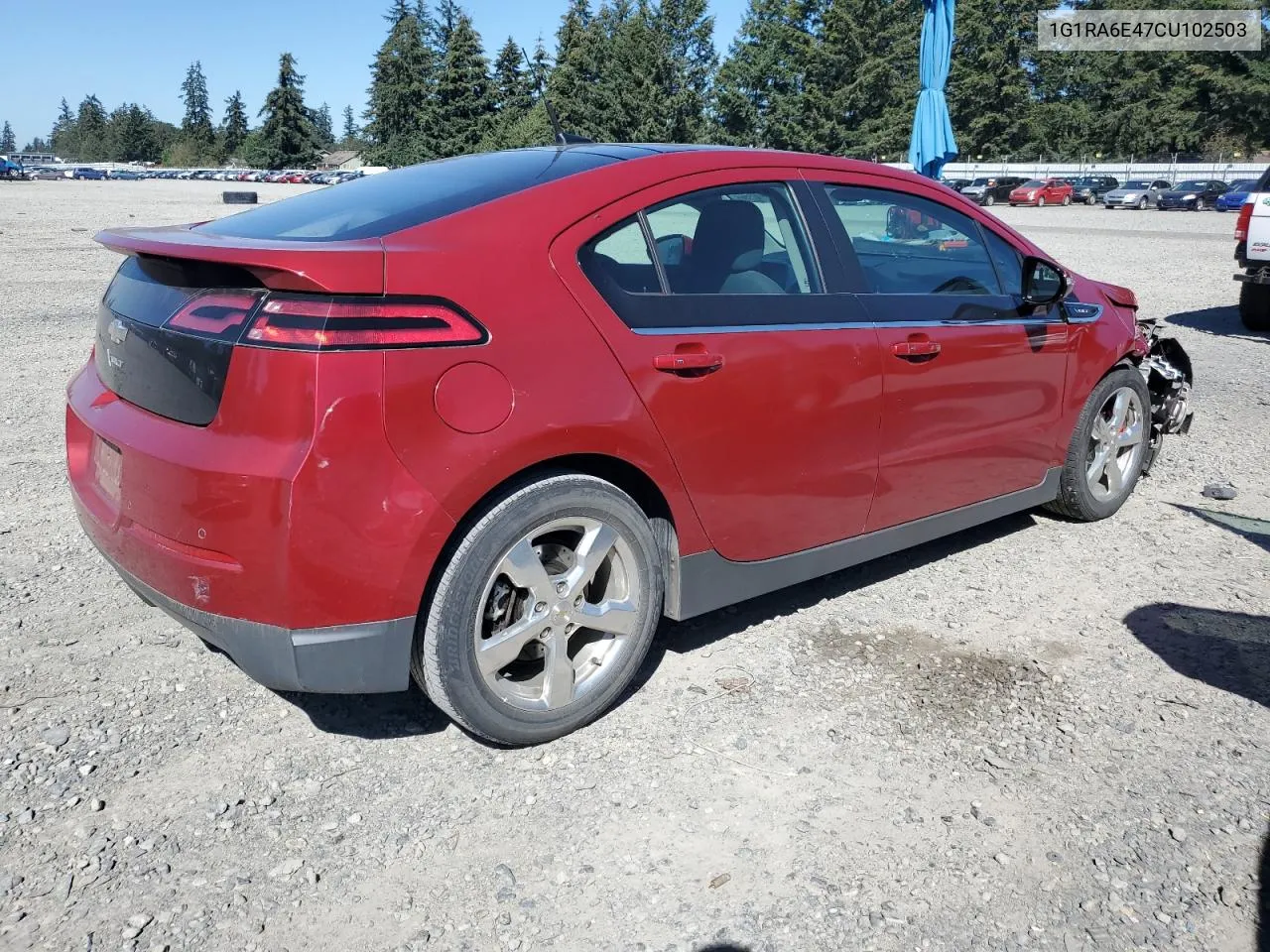 2012 Chevrolet Volt VIN: 1G1RA6E47CU102503 Lot: 69514024