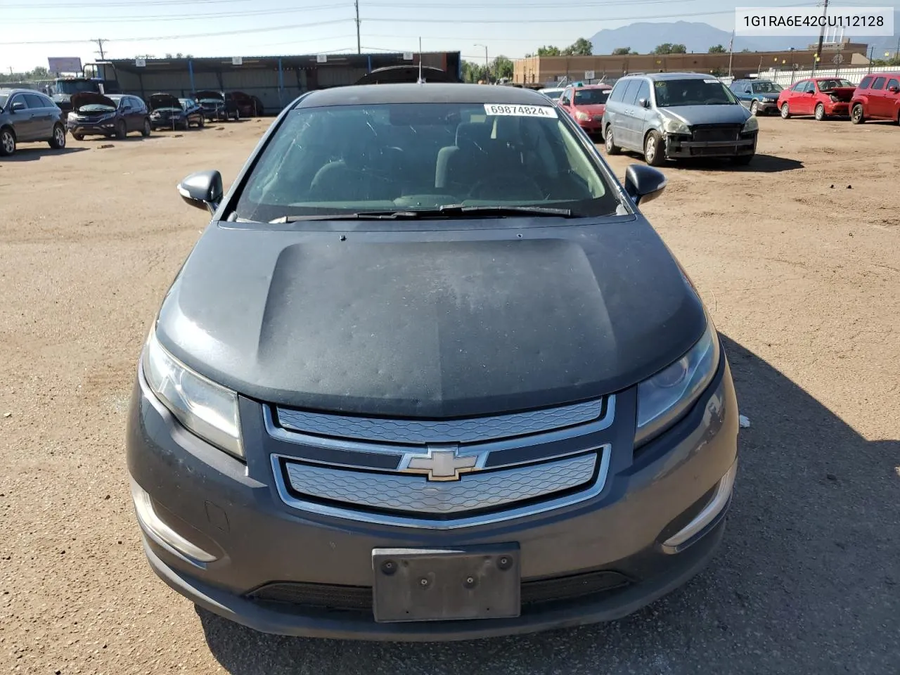 2012 Chevrolet Volt VIN: 1G1RA6E42CU112128 Lot: 69874824