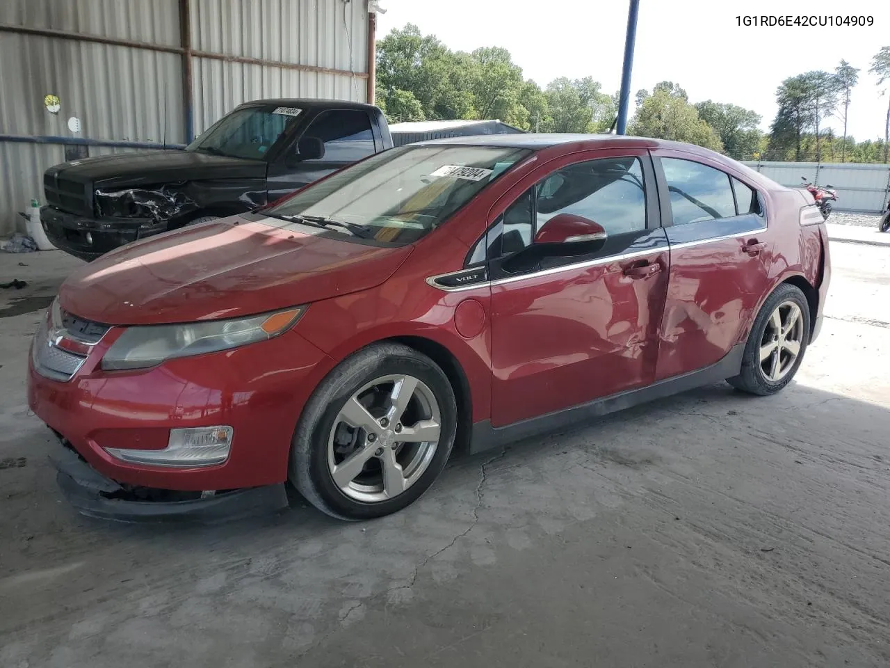 2012 Chevrolet Volt VIN: 1G1RD6E42CU104909 Lot: 70479204