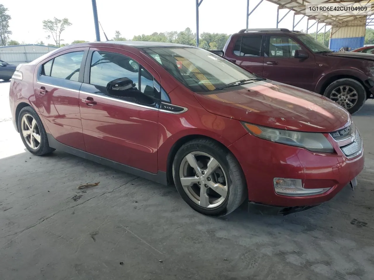 2012 Chevrolet Volt VIN: 1G1RD6E42CU104909 Lot: 70479204