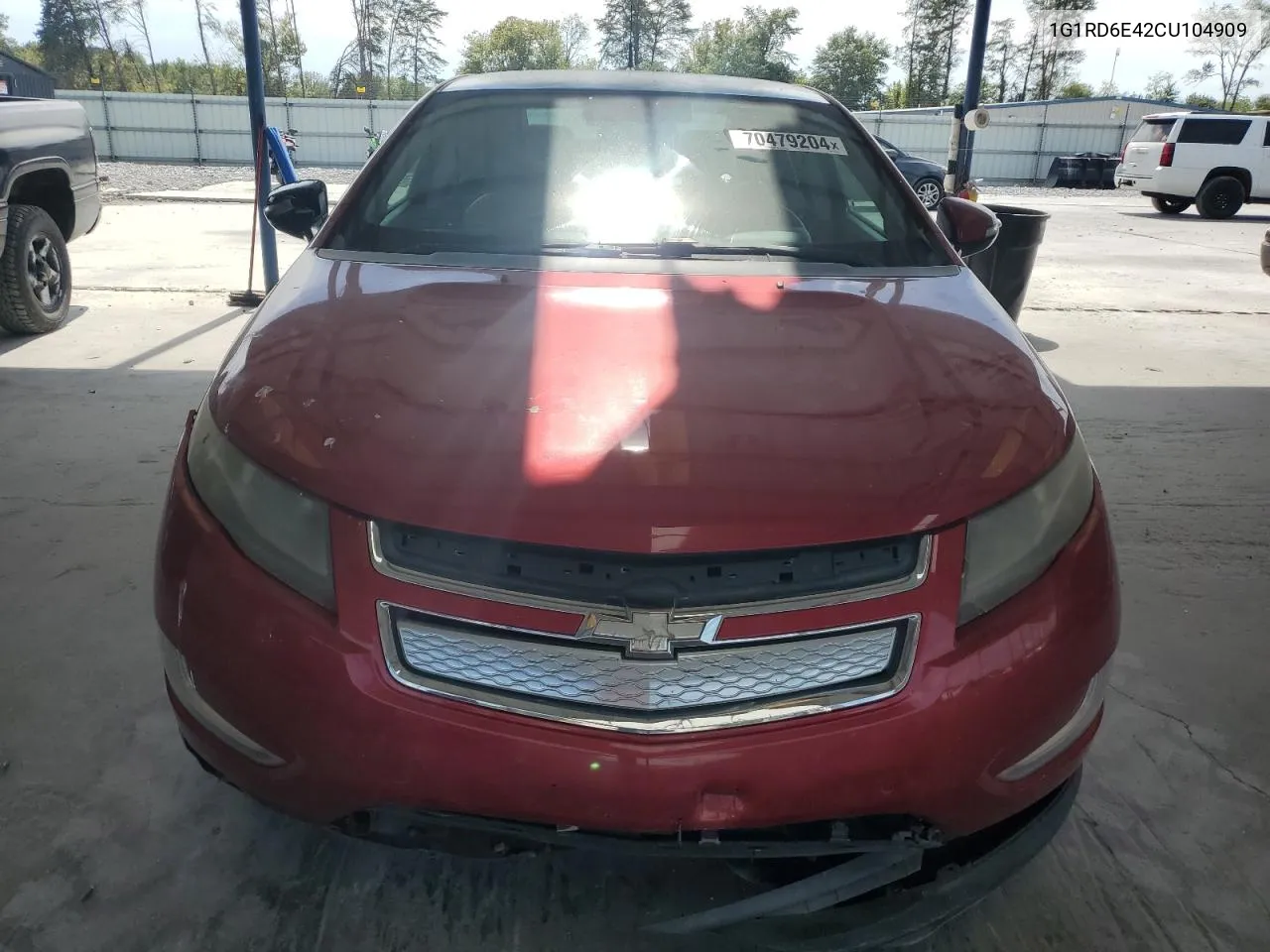 2012 Chevrolet Volt VIN: 1G1RD6E42CU104909 Lot: 70479204