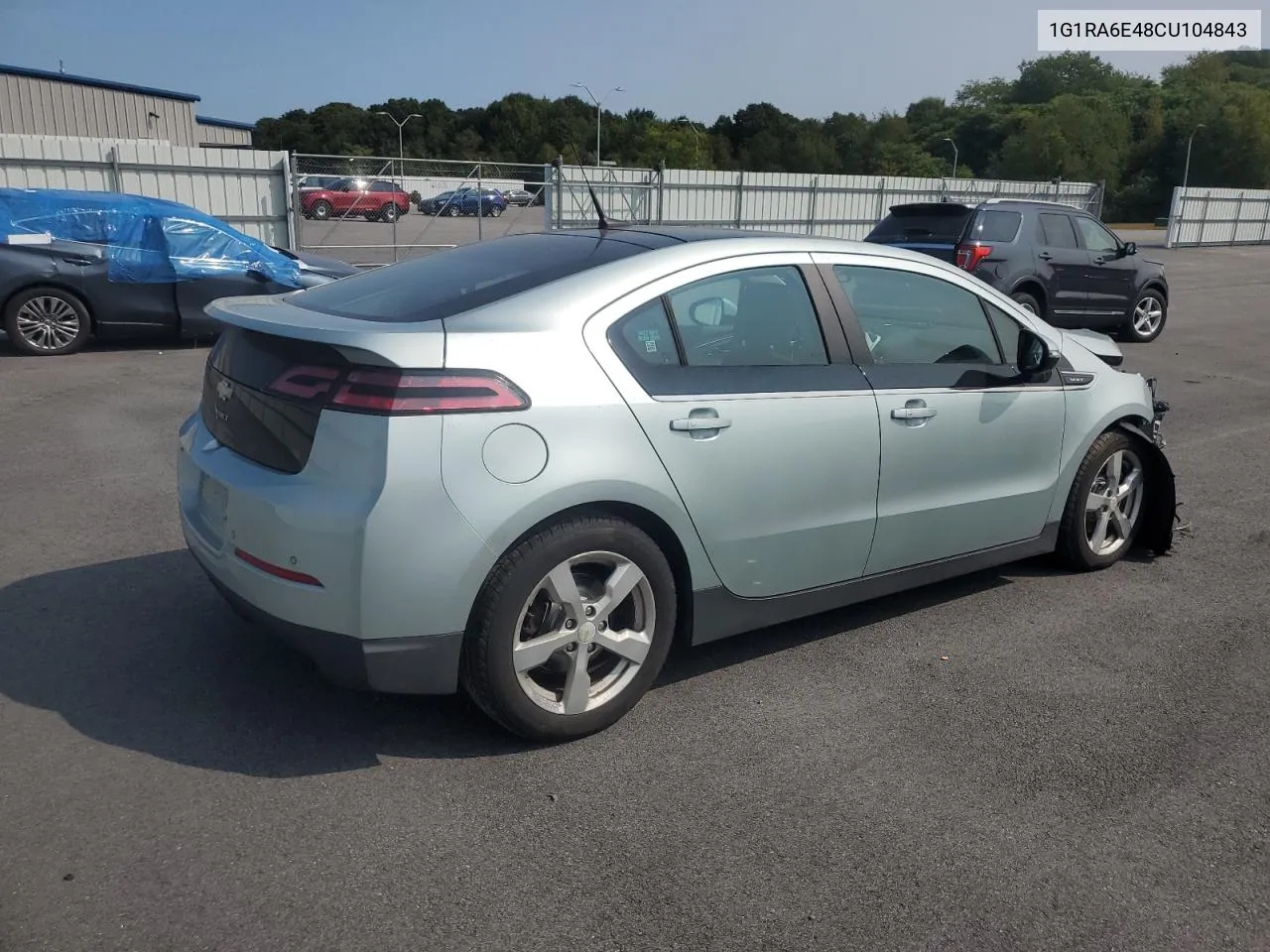 1G1RA6E48CU104843 2012 Chevrolet Volt