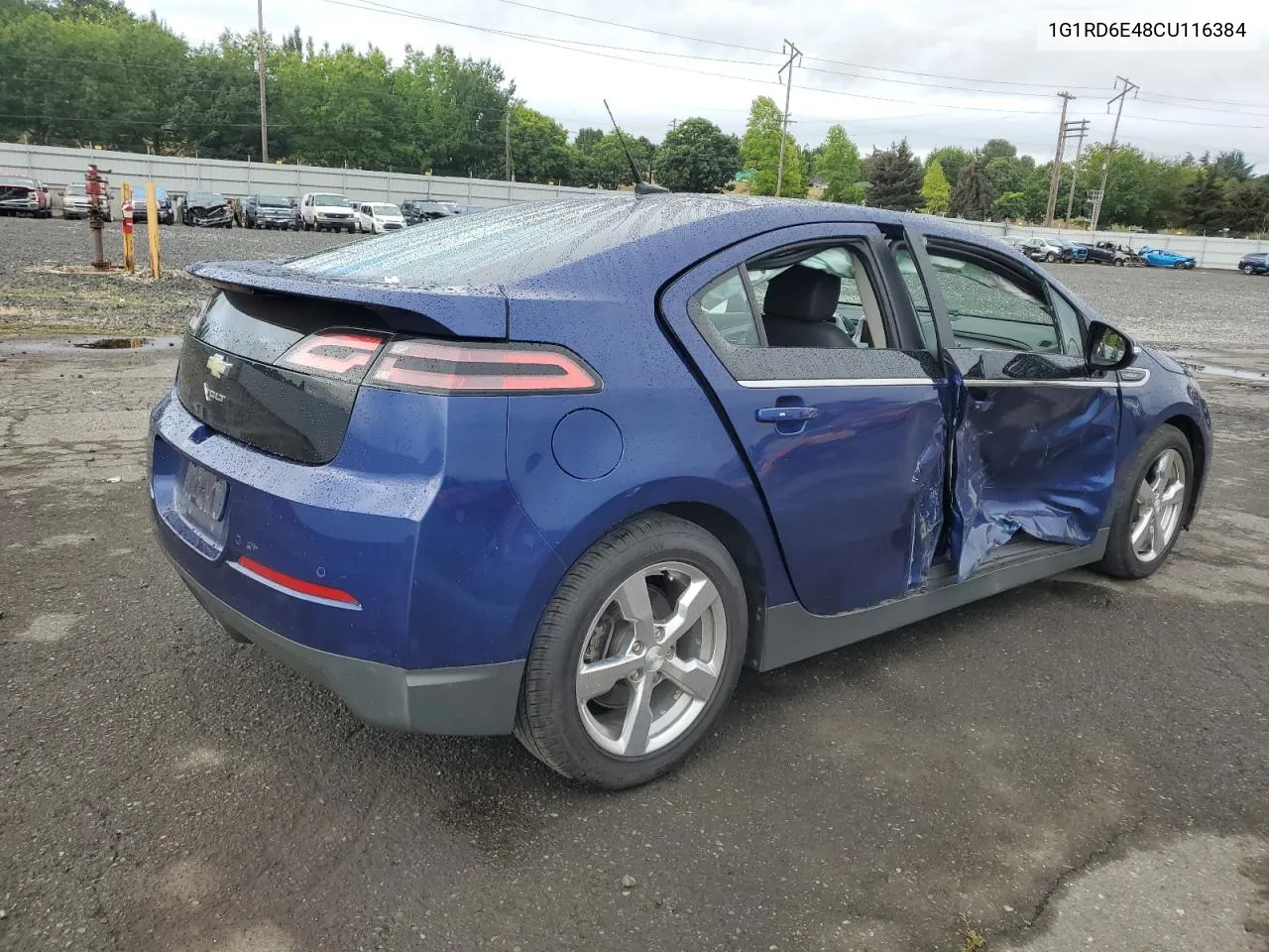 2012 Chevrolet Volt VIN: 1G1RD6E48CU116384 Lot: 70930864