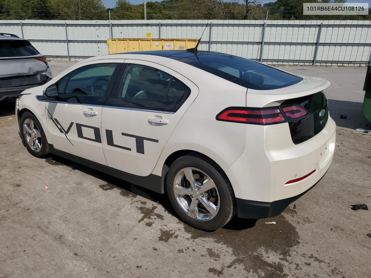 2012 Chevrolet Volt VIN: 1G1RB6E44CU108126 Lot: 71199554