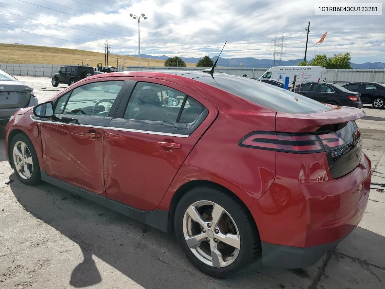 2012 Chevrolet Volt VIN: 1G1RB6E43CU123281 Lot: 71671574