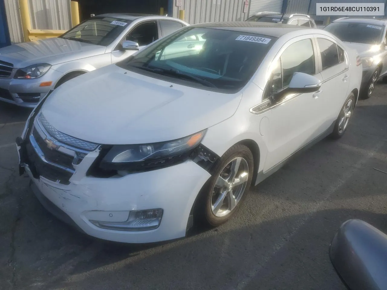 2012 Chevrolet Volt VIN: 1G1RD6E48CU110391 Lot: 71849384