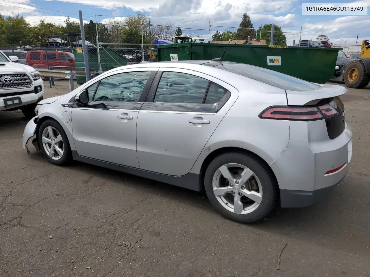 2012 Chevrolet Volt VIN: 1G1RA6E46CU113749 Lot: 72054904