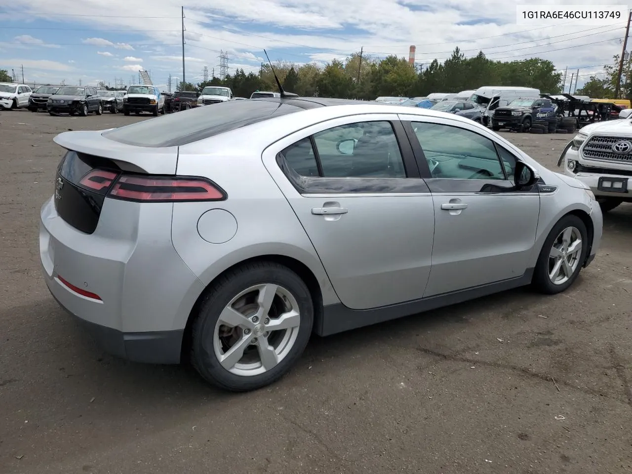 2012 Chevrolet Volt VIN: 1G1RA6E46CU113749 Lot: 72054904