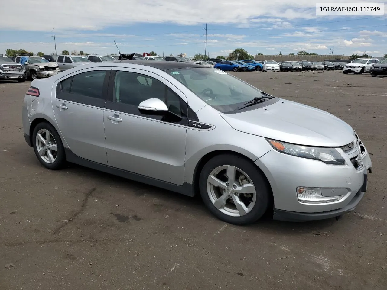 2012 Chevrolet Volt VIN: 1G1RA6E46CU113749 Lot: 72054904