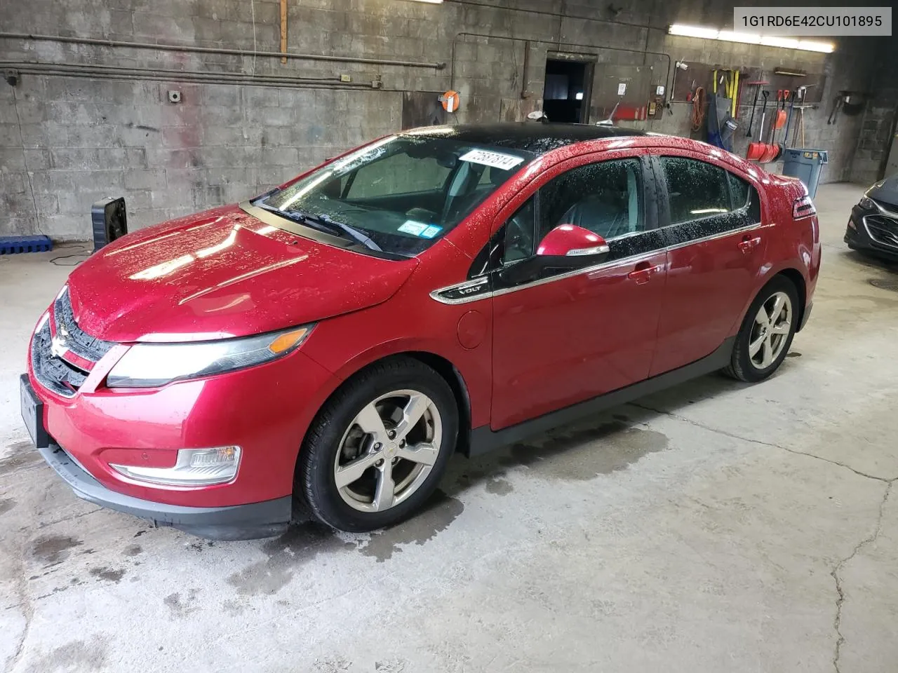 2012 Chevrolet Volt VIN: 1G1RD6E42CU101895 Lot: 72587814