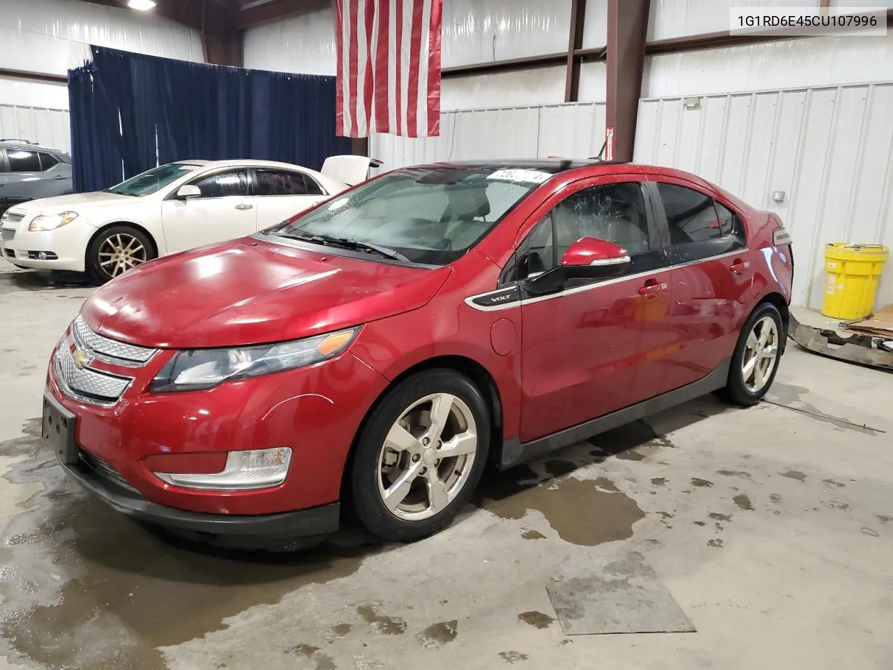 2012 Chevrolet Volt VIN: 1G1RD6E45CU107996 Lot: 72630404