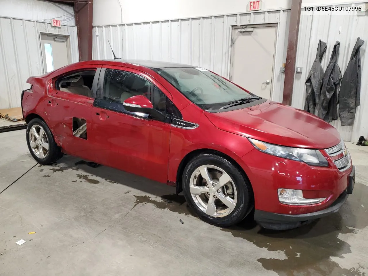 2012 Chevrolet Volt VIN: 1G1RD6E45CU107996 Lot: 72630404