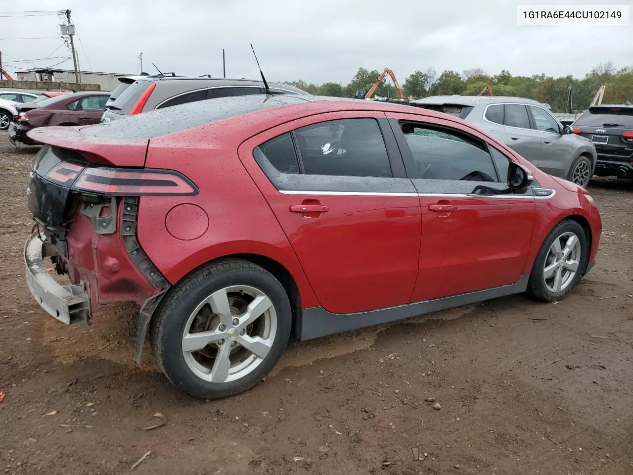 1G1RA6E44CU102149 2012 Chevrolet Volt