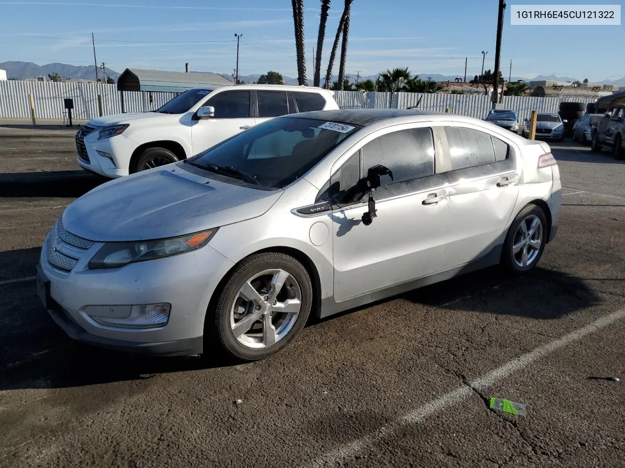 2012 Chevrolet Volt VIN: 1G1RH6E45CU121322 Lot: 73701154