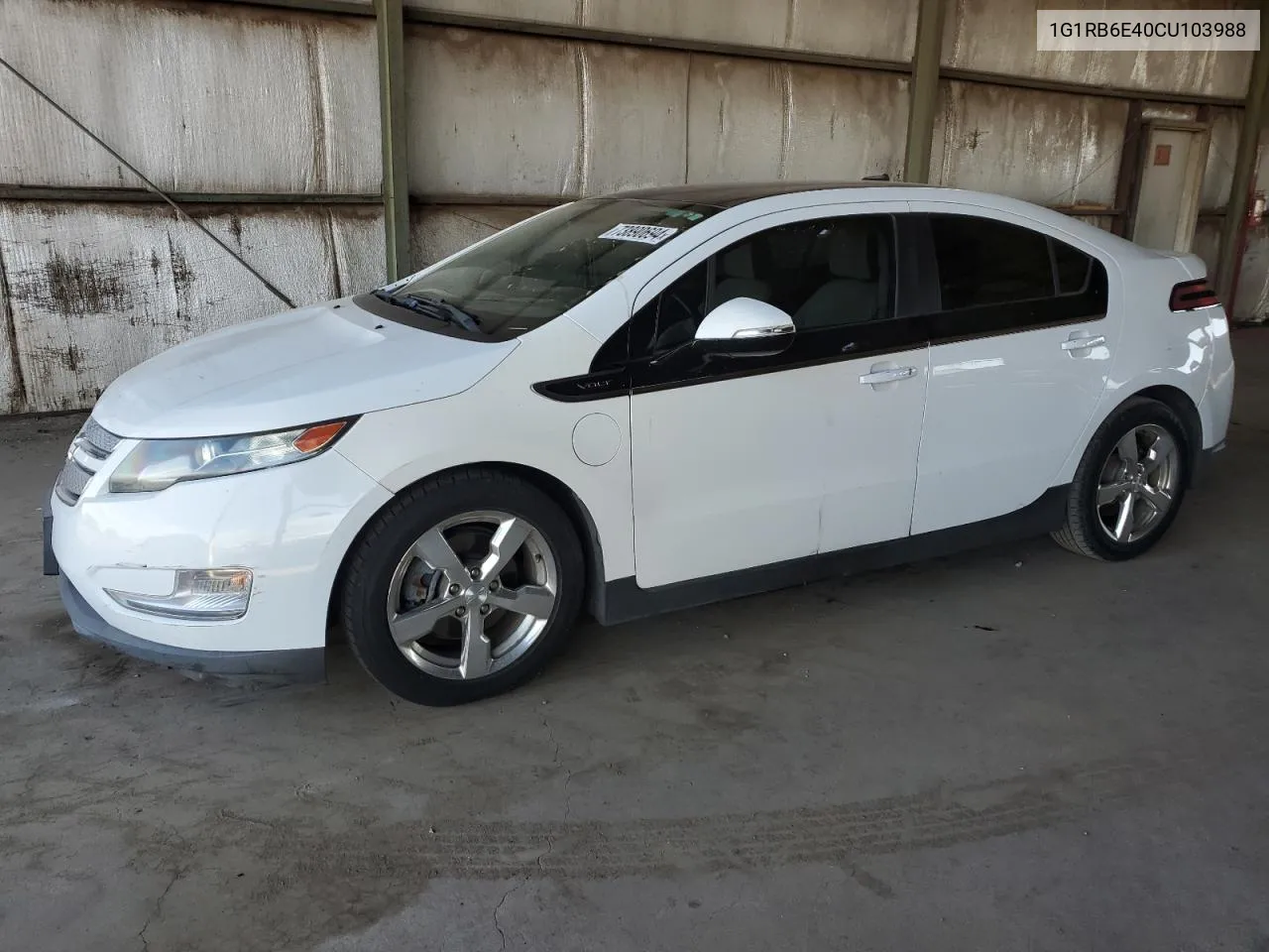 2012 Chevrolet Volt VIN: 1G1RB6E40CU103988 Lot: 73890694